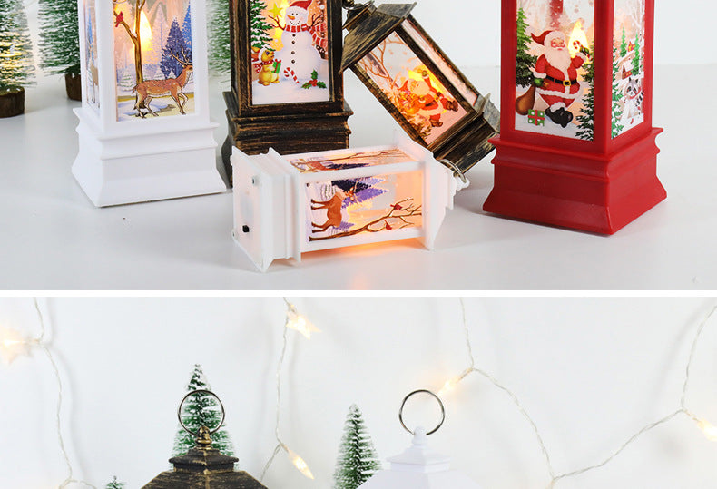 Christmas Wind Lantern Night Light