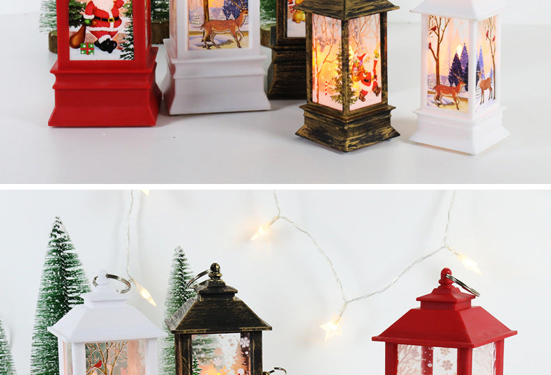 Christmas Wind Lantern Night Light