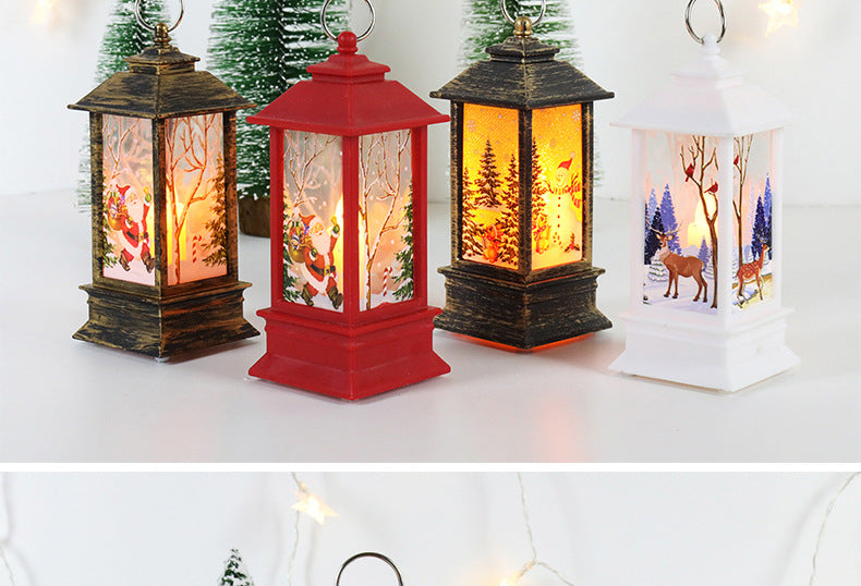 Christmas Wind Lantern Night Light