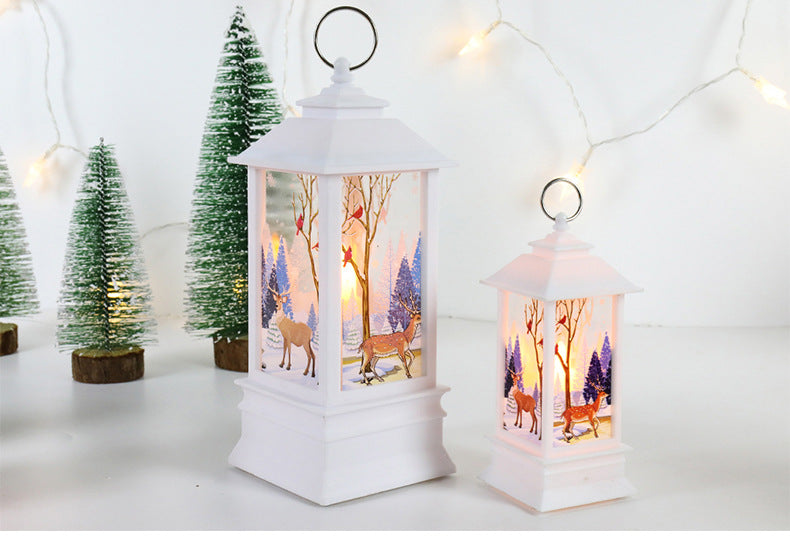 Christmas Wind Lantern Night Light