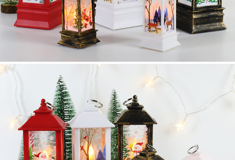 Christmas Wind Lantern Night Light