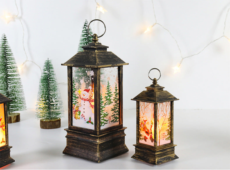 Christmas Wind Lantern Night Light