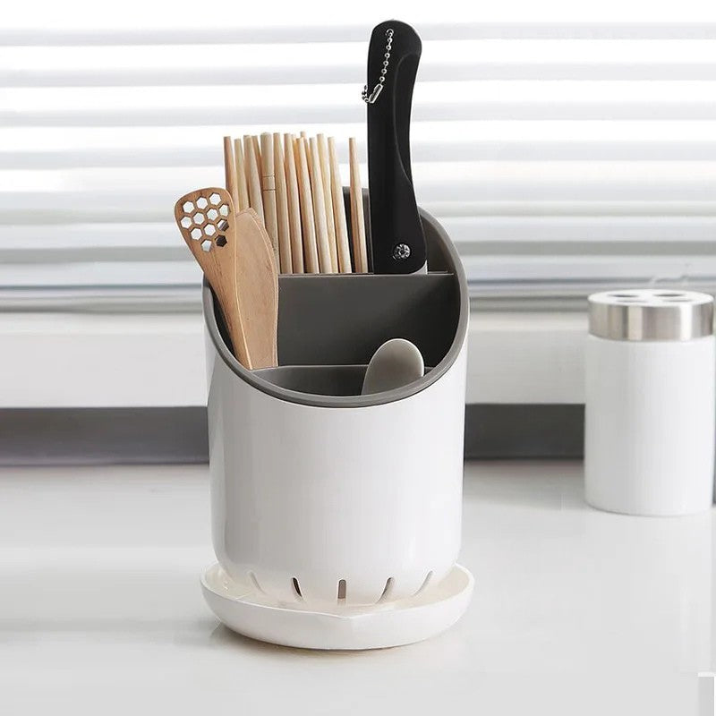 Round Utensil & Chopstick Holder