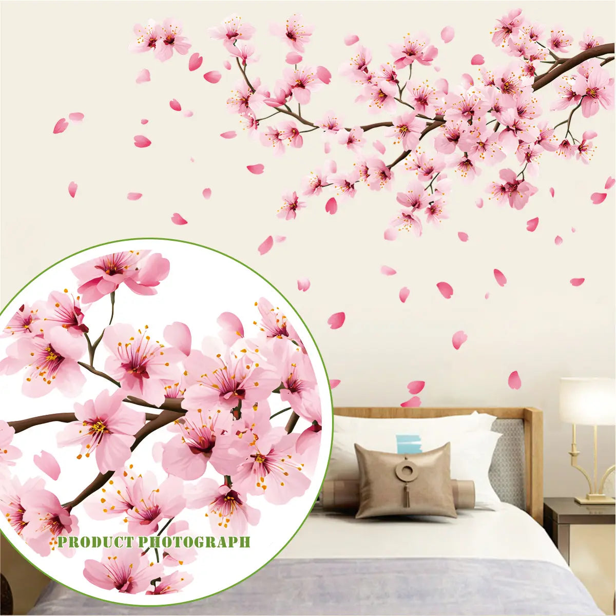 Peach Blossom Wall Sticker