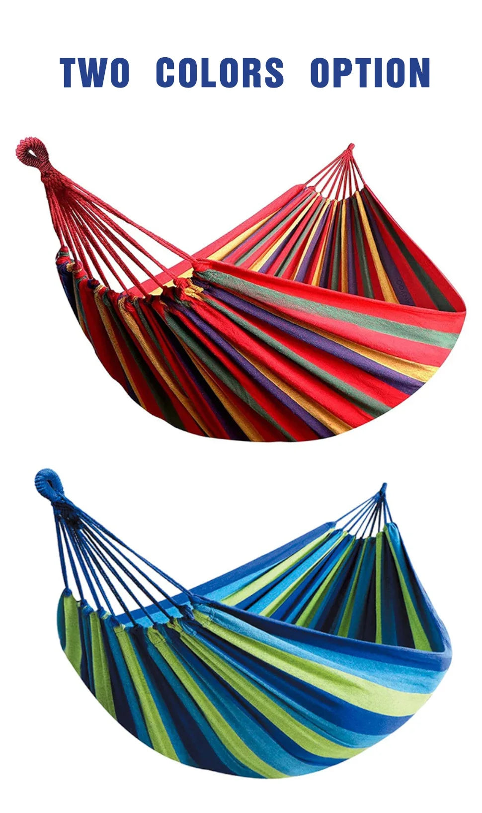 Outdoor Canvas Camping Hammock