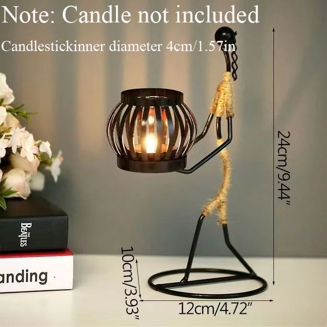 Nordic Metal Candle Holder