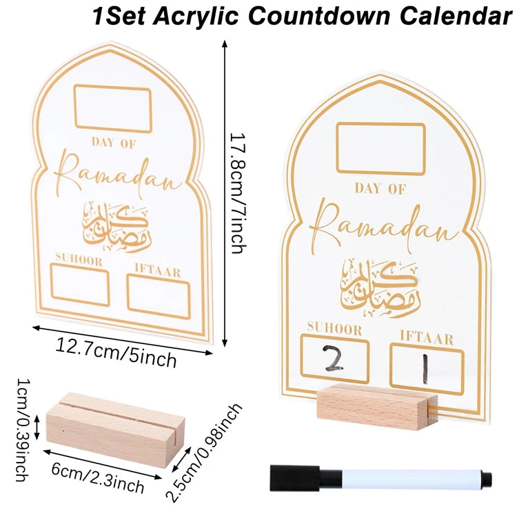 Ramadan Countdown Calendar