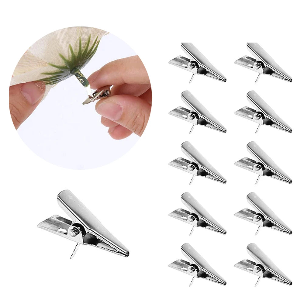 5/10pcs Glitter Christmas Flowers