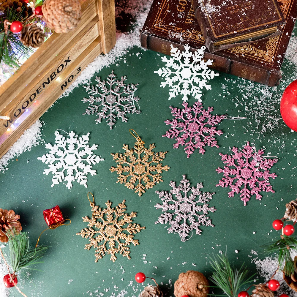 Christmas Snowflake Hanging Ornaments