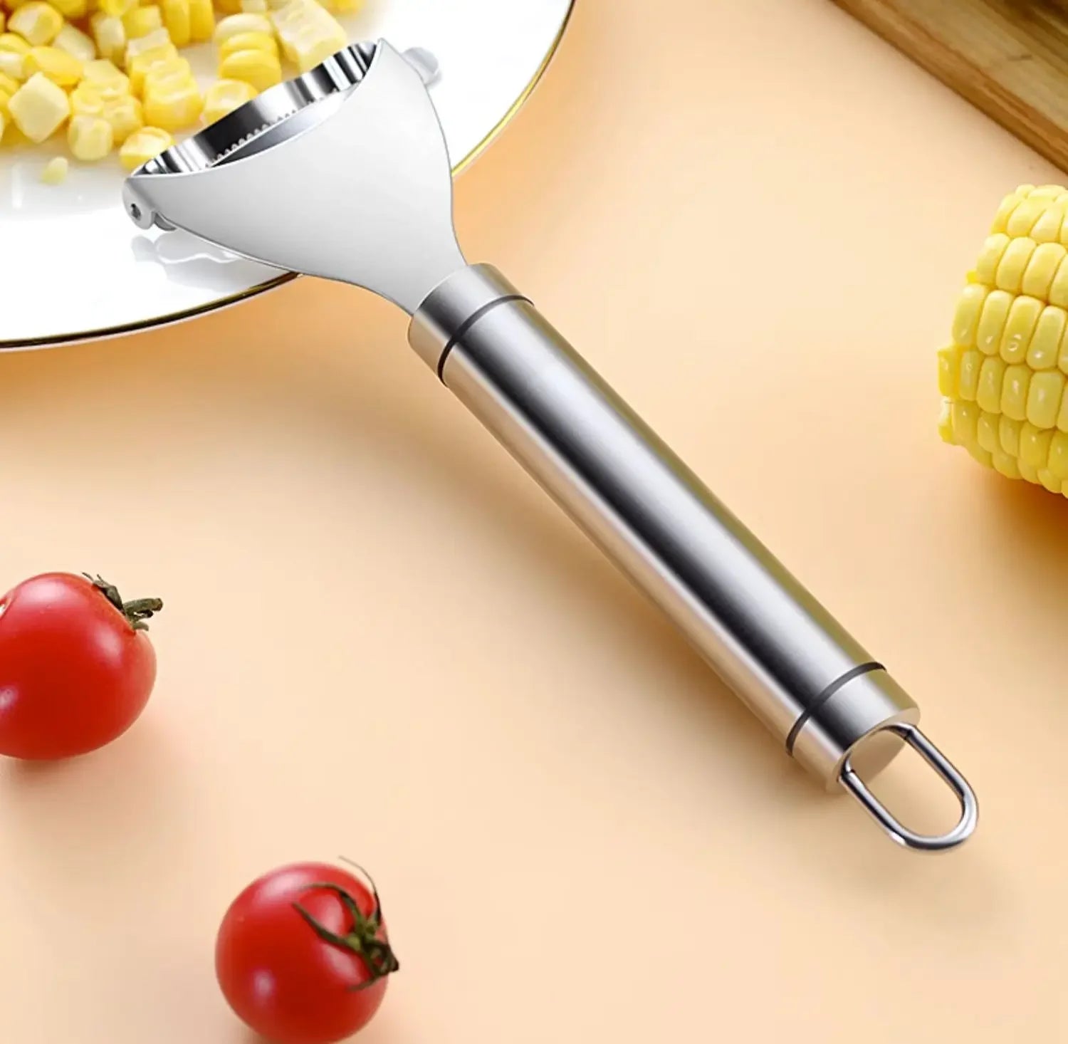 Stainless Steel Corn Peeler