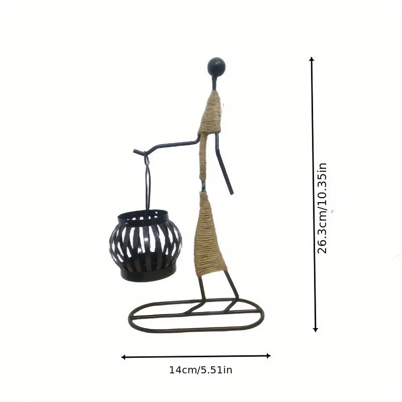 Nordic Metal Candle Holder