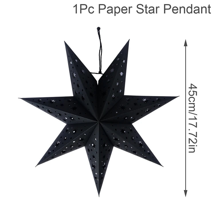 Hollow Star Hanging Pendant
