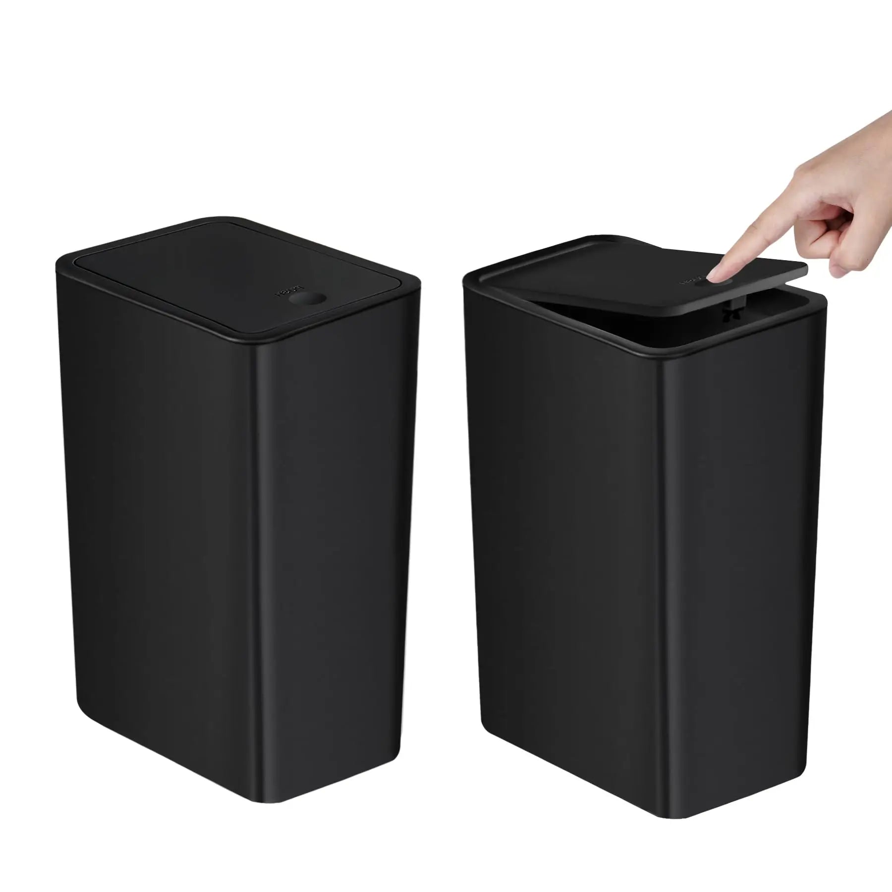 10L Small Press-Top Trash Can