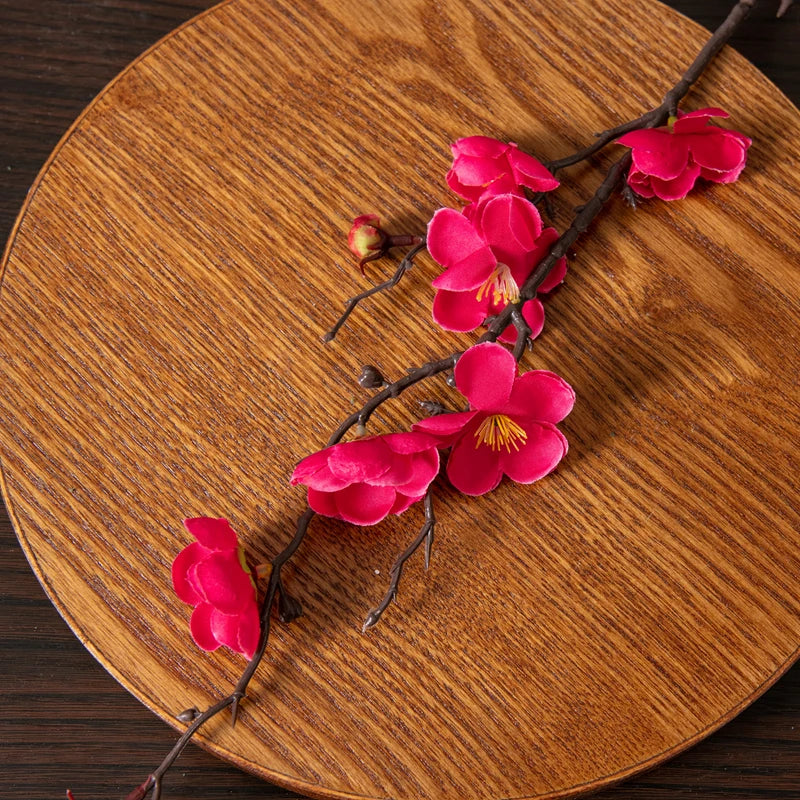 Silk Plum & Peach Branch