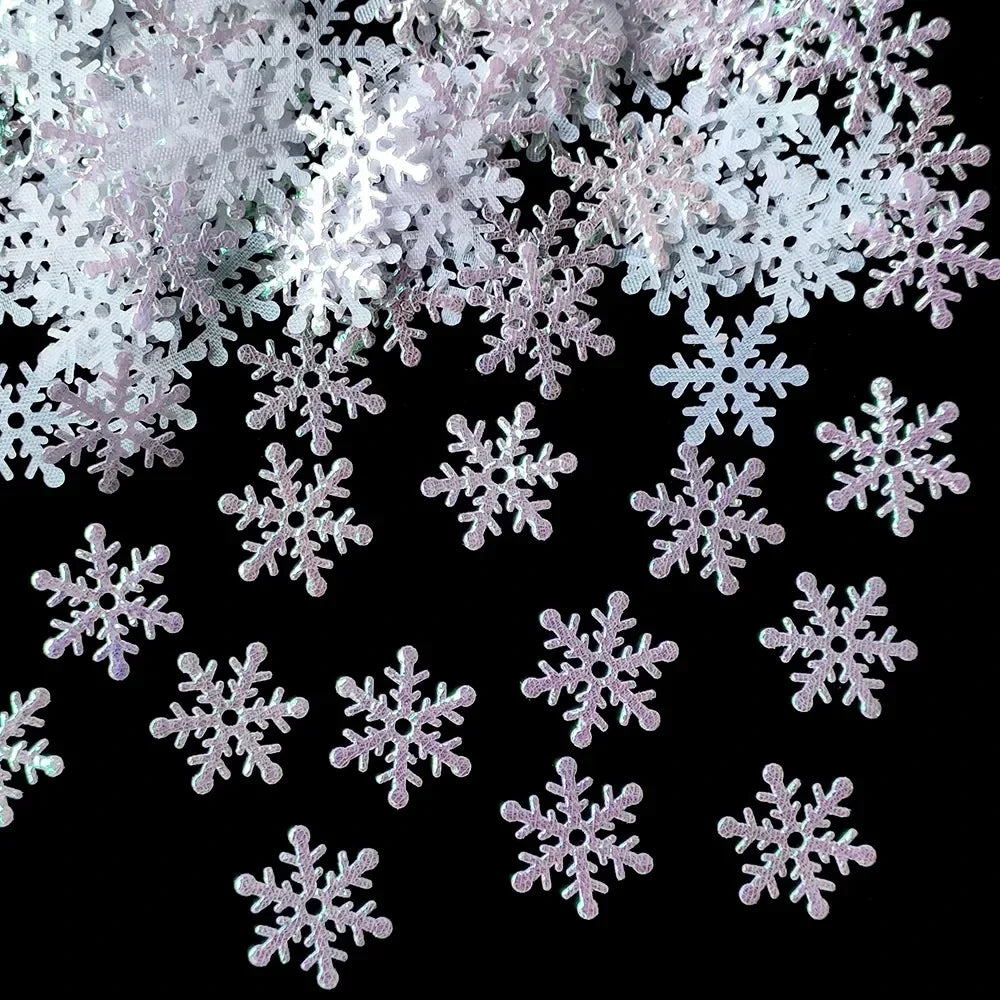 300pcs Christmas Snowflake Confetti
