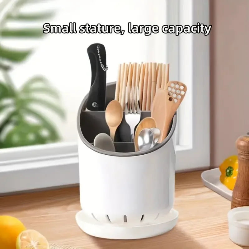 Round Utensil & Chopstick Holder