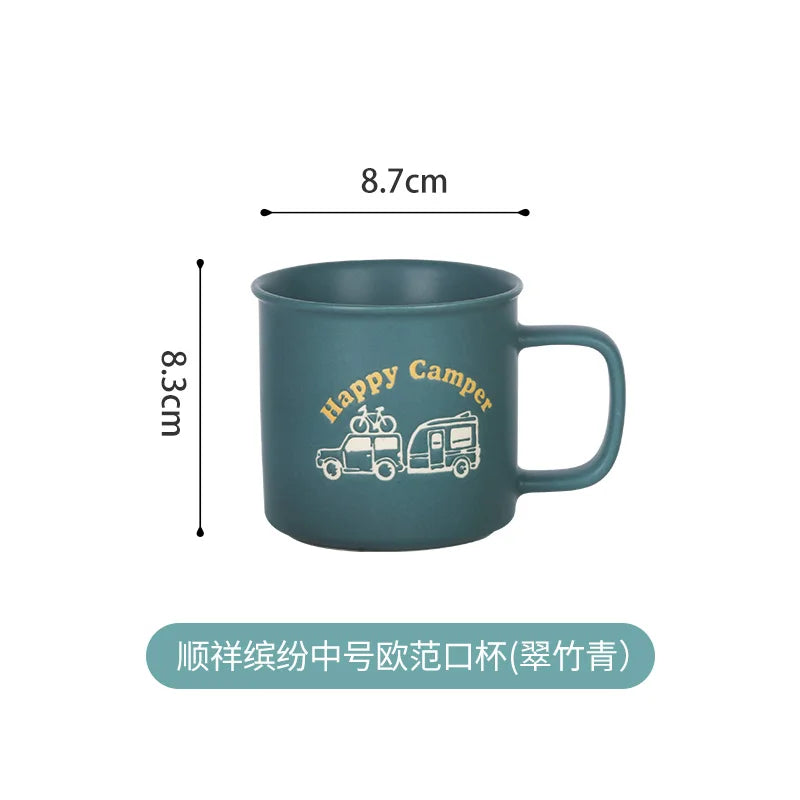 Camping Adventure Ceramic Mug