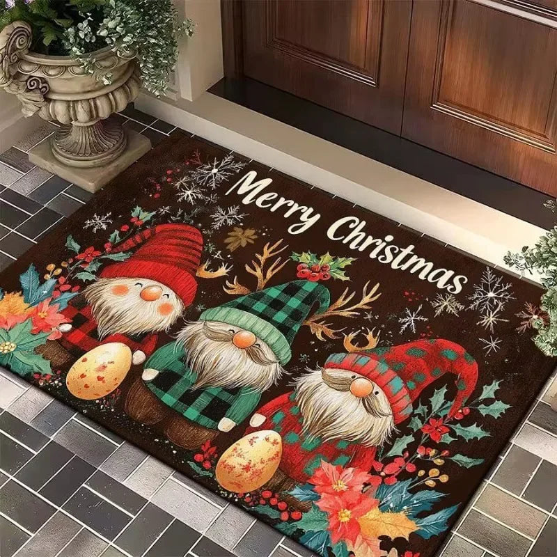 Christmas Printed Door Mat