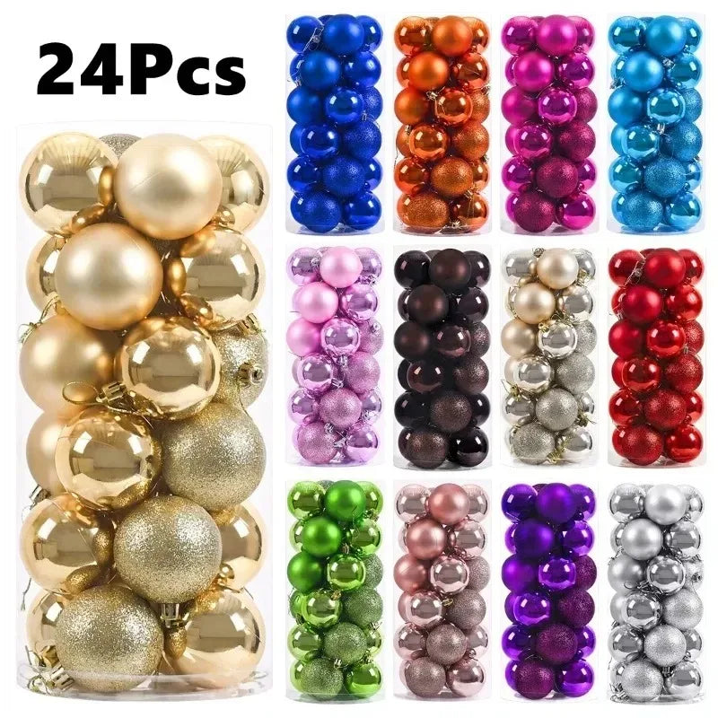 24pcs Christmas Tree Balls