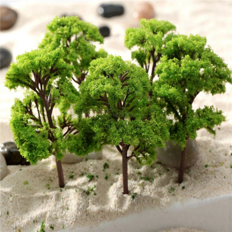 10PCS Mini Model Trees