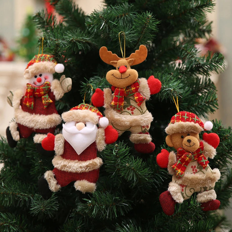 4Pcs Christmas Hanging Ornaments