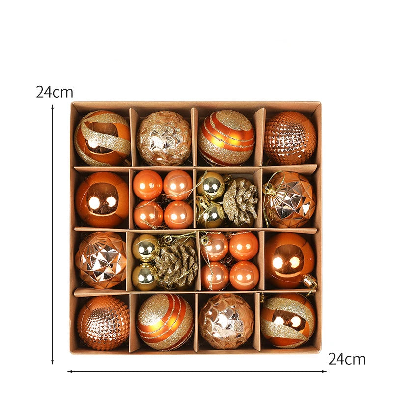 36pcs Christmas Ball Ornaments
