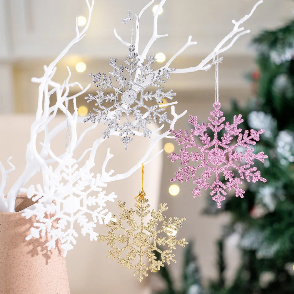 Christmas Snowflake Hanging Ornaments