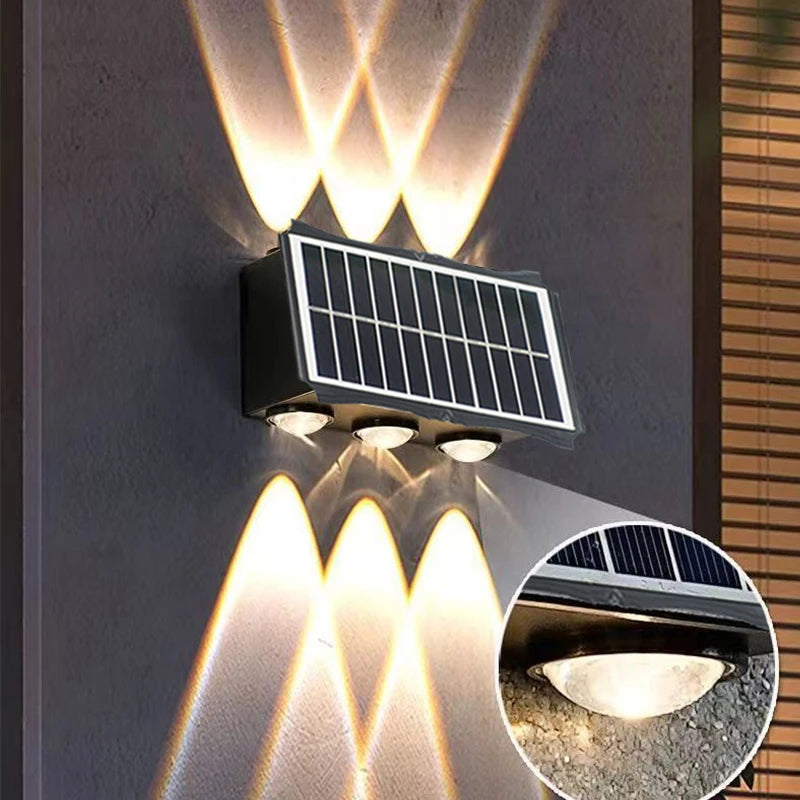 Solar LED Outdoor Wall Light