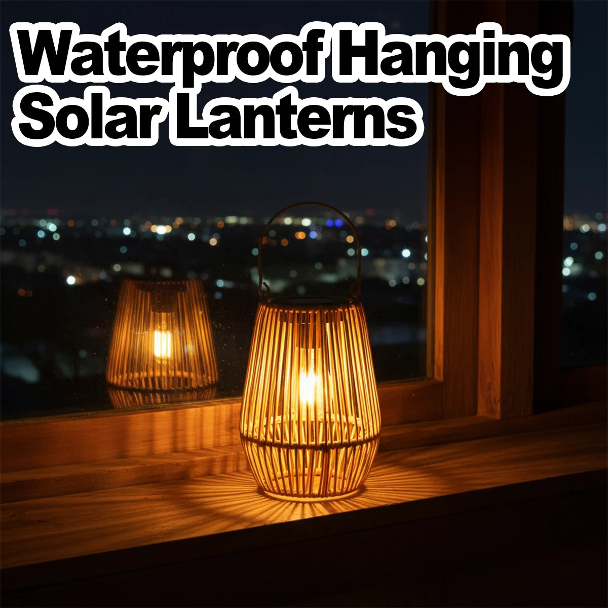 Solar LED Lantern Light
