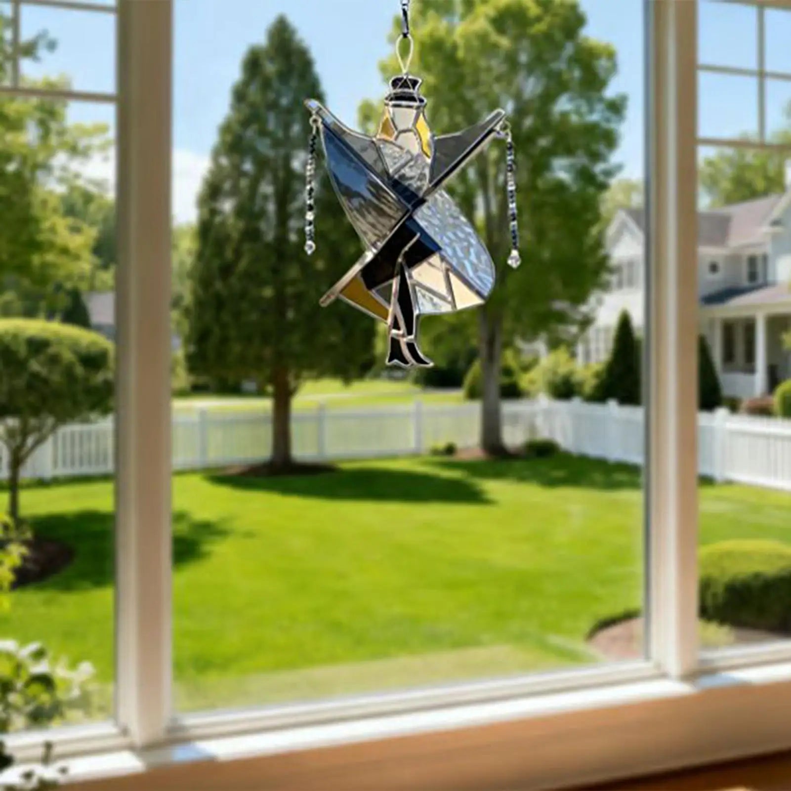 Stained Glass Wind Spinner