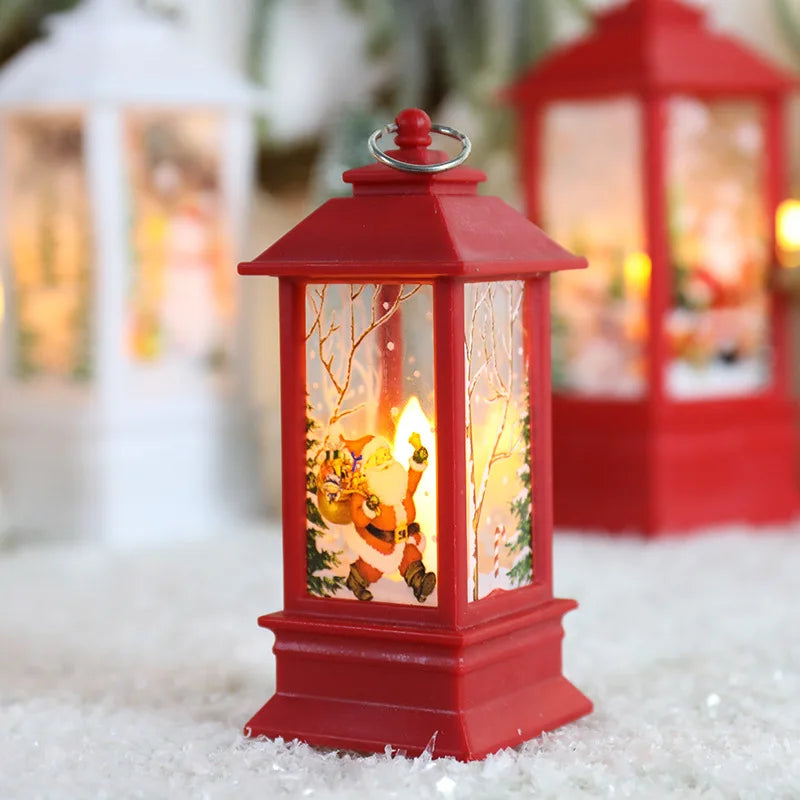Christmas Wind Lantern Night Light