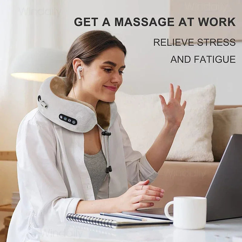 Neck Massager with Heat & Vibration