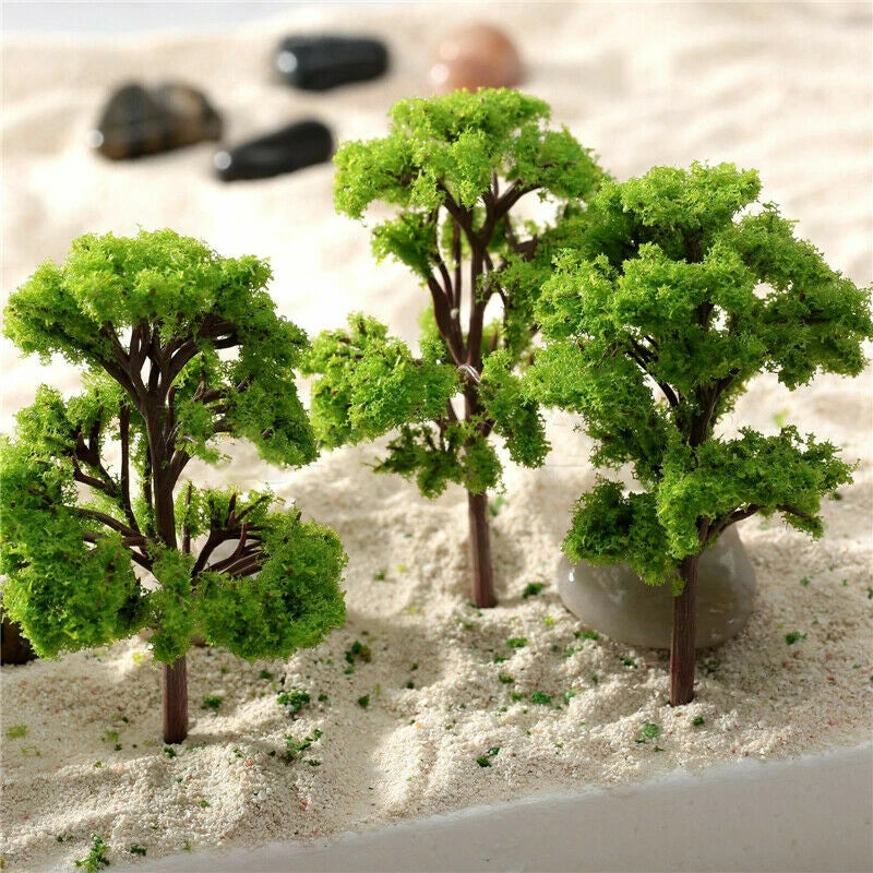 10PCS Mini Model Trees