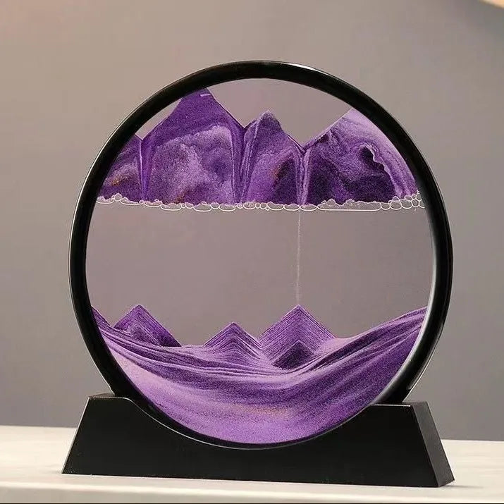 3D Quicksand Hourglass Decor