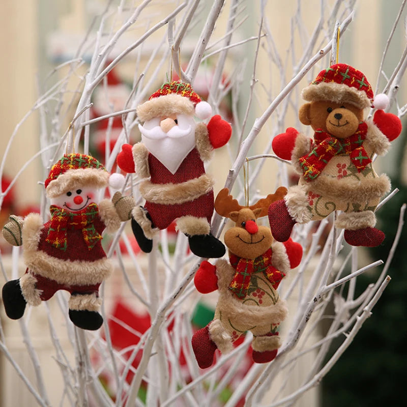 4Pcs Christmas Hanging Ornaments