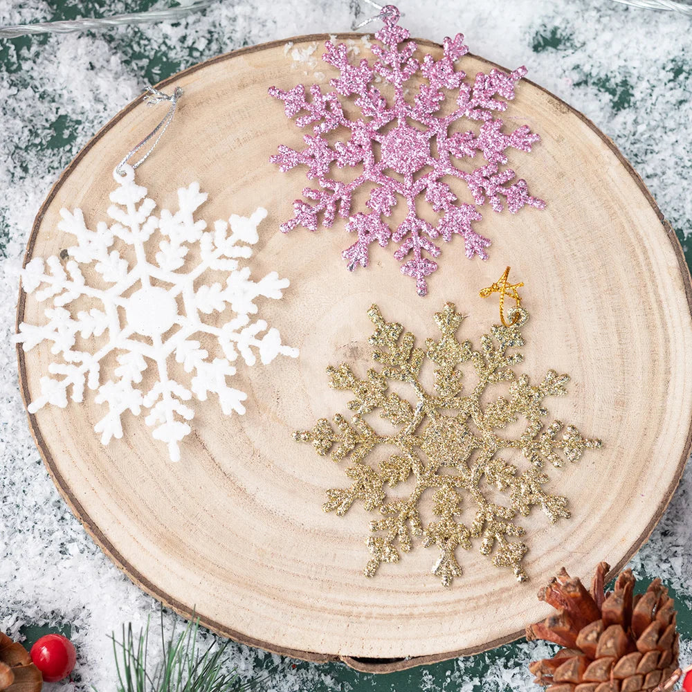 Christmas Snowflake Hanging Ornaments
