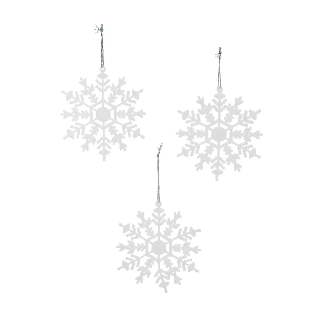 Christmas Snowflake Hanging Ornaments