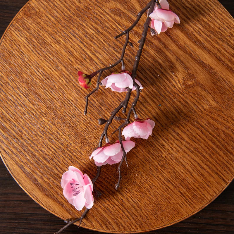 Silk Plum & Peach Branch