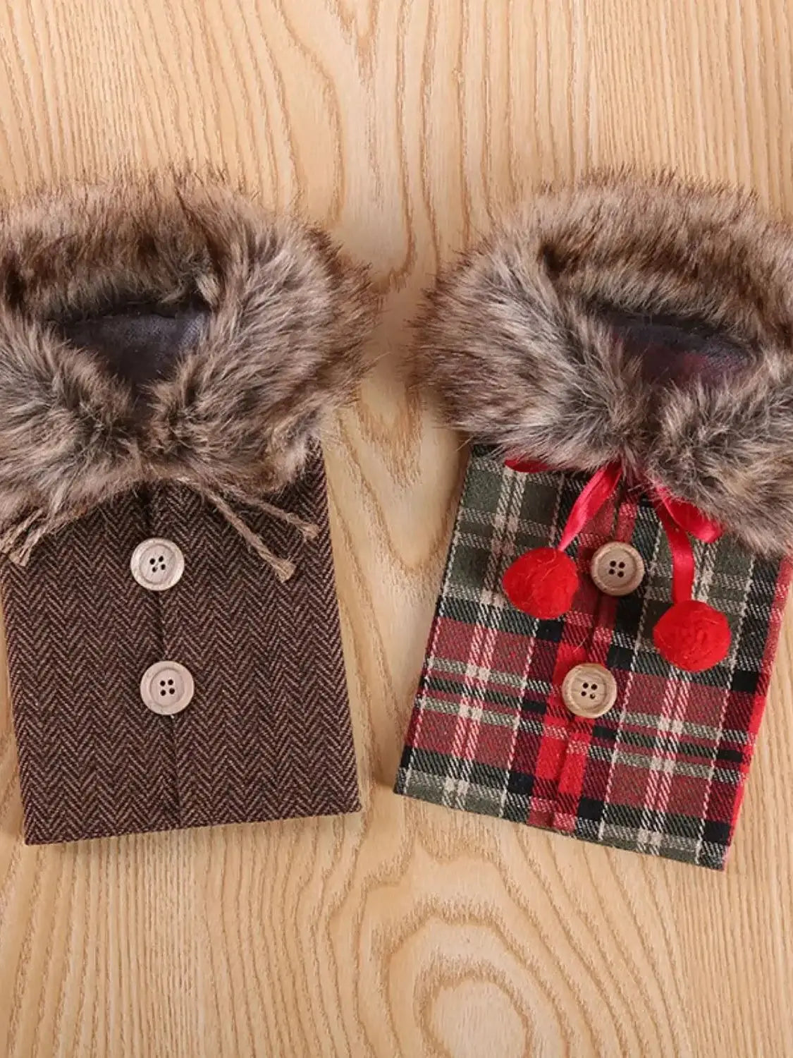 Christmas Wine Bottle Cover