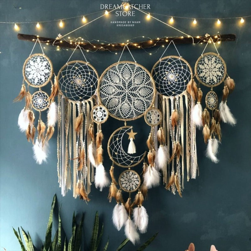 5-Piece Boho Dreamcatcher Set