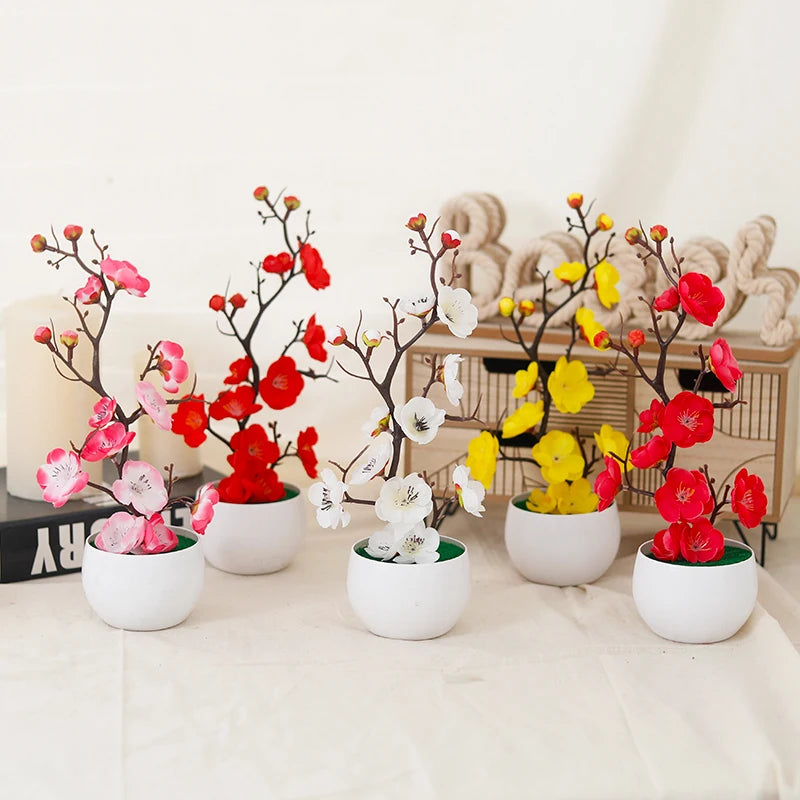 Artificial Bonsai Plum Blossom