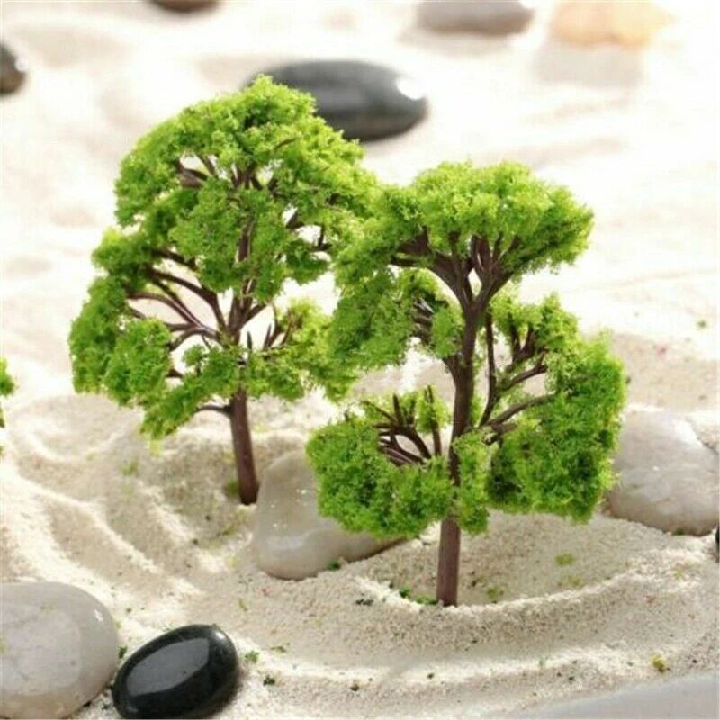 10PCS Mini Model Trees