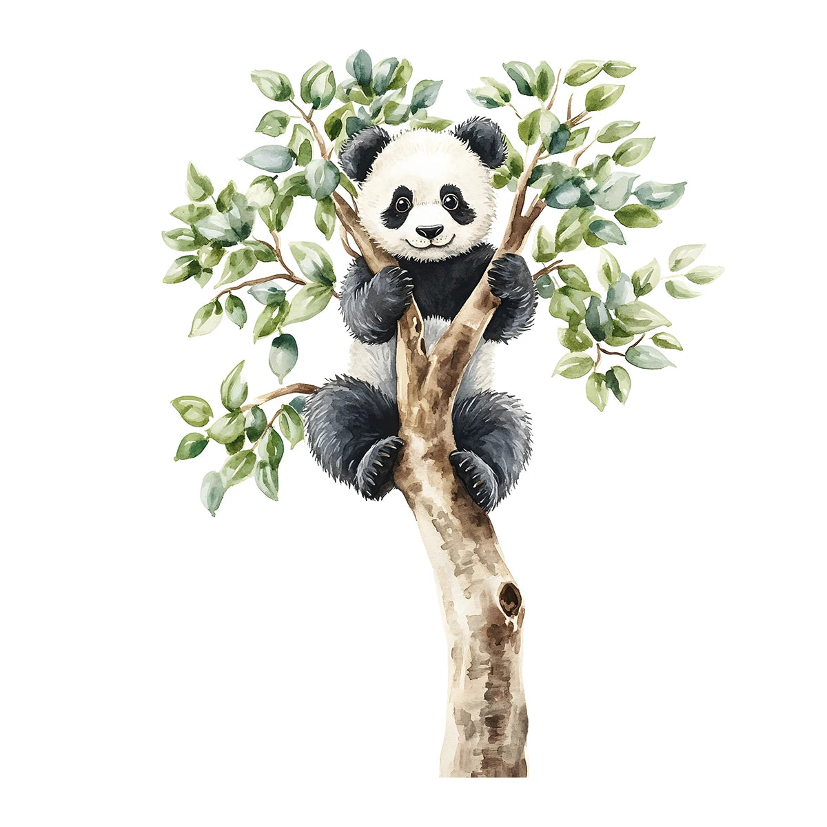 Cute Panda Wall Sticker