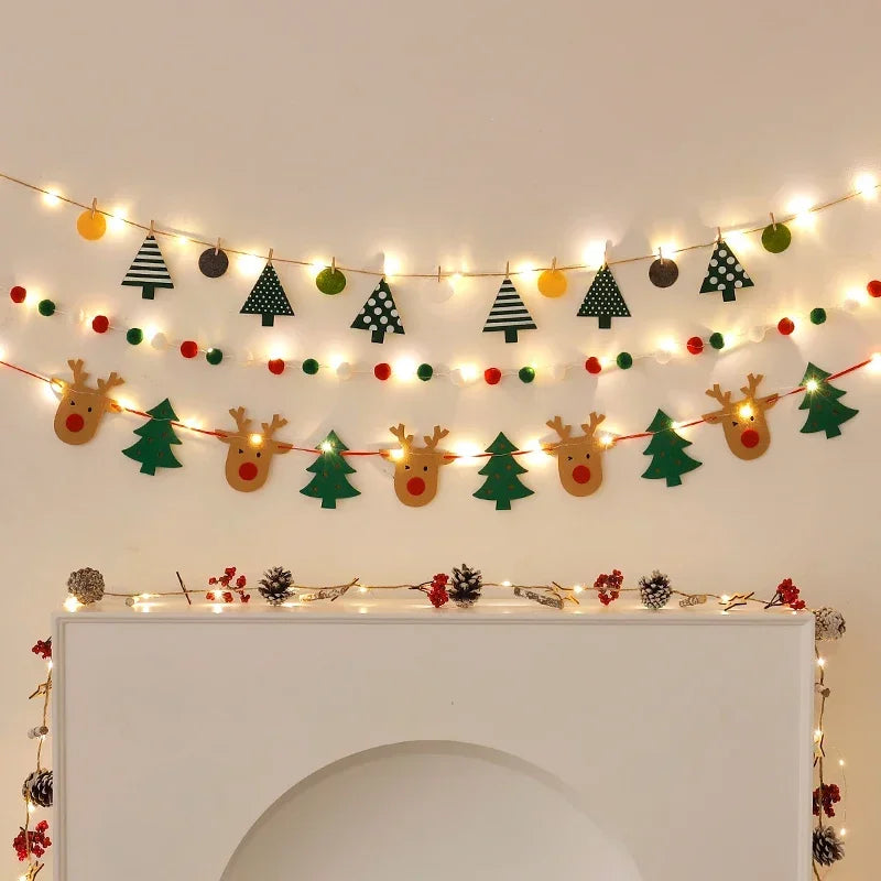 LED Merry Christmas String Lights