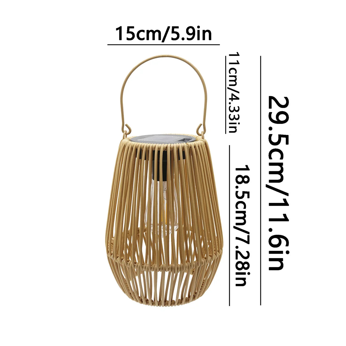 Solar LED Lantern Light