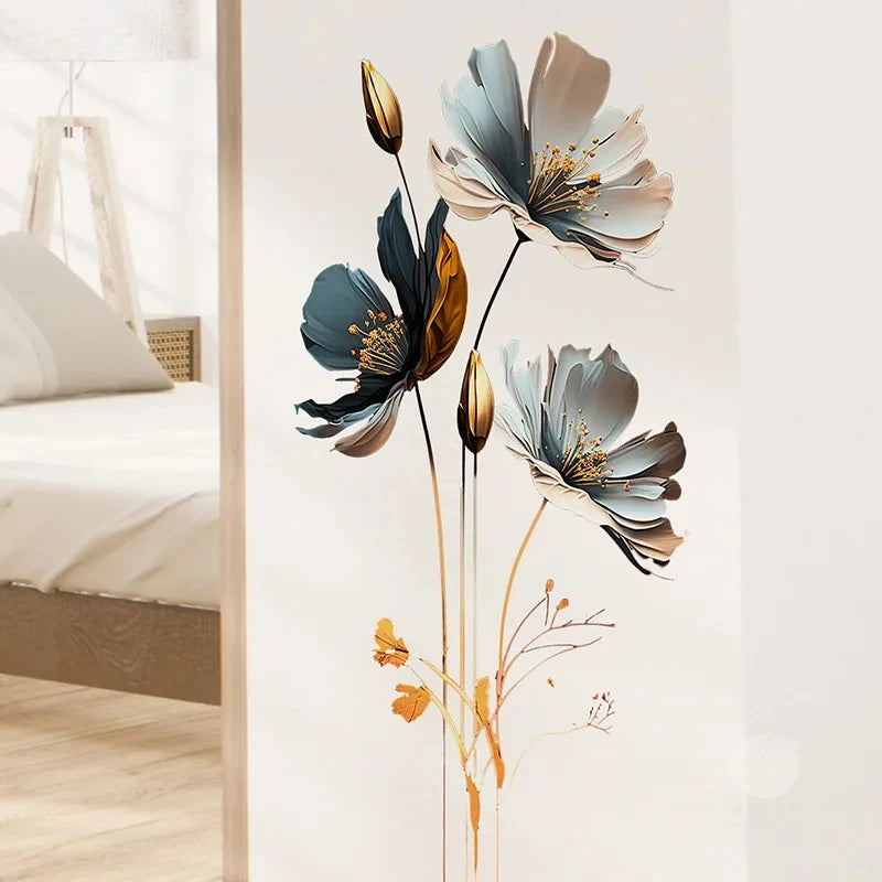 3D Flower Wall Stickers