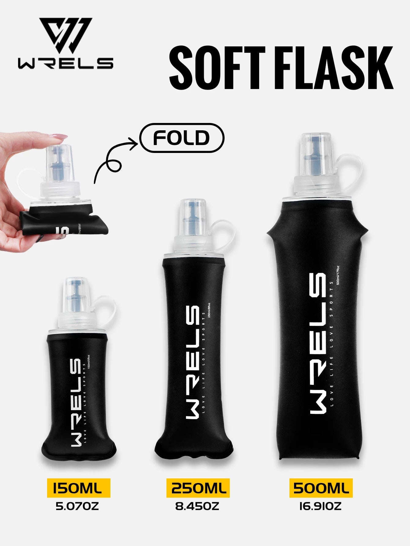 WRELS 500ml Soft Flask