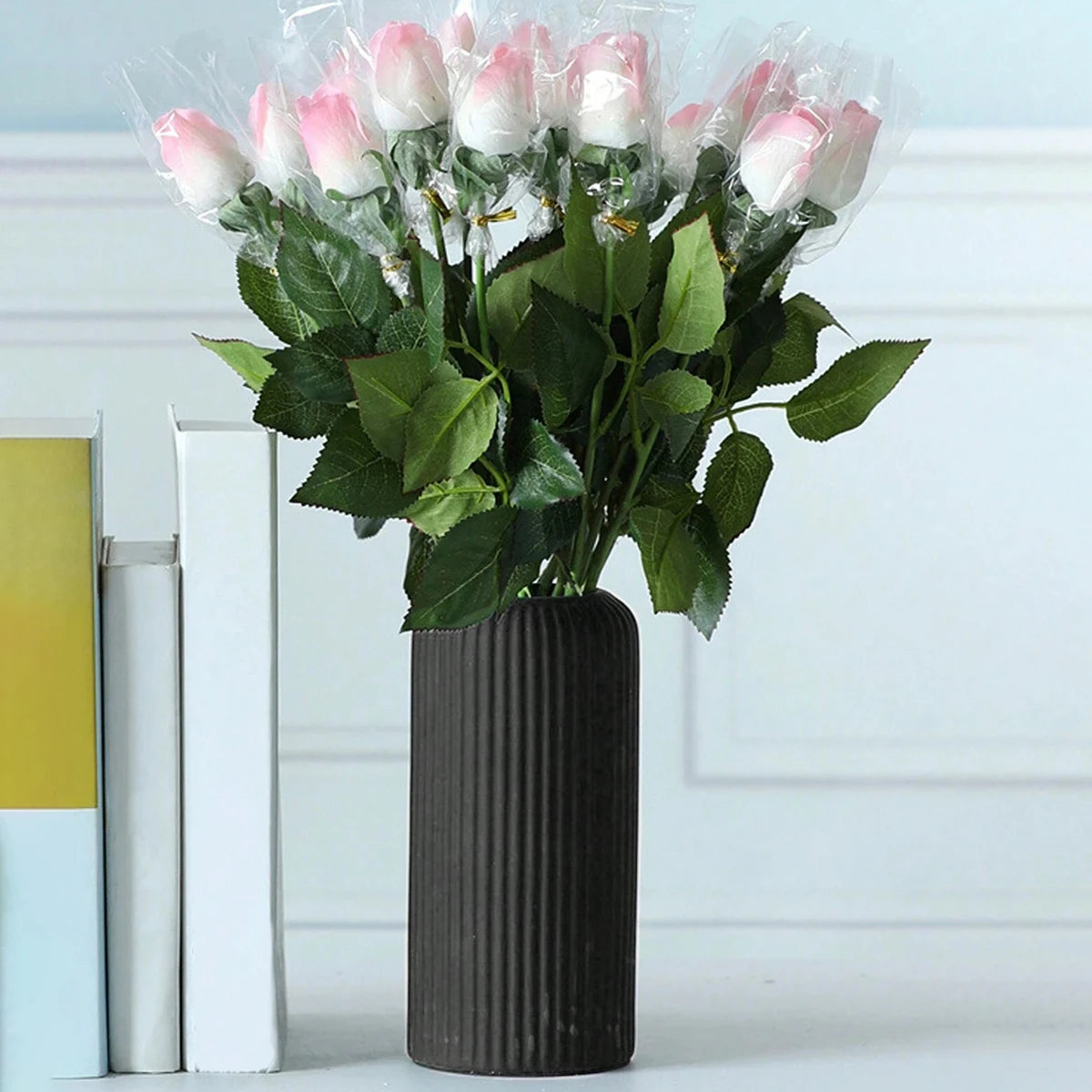 Striped Mini Flower Vase