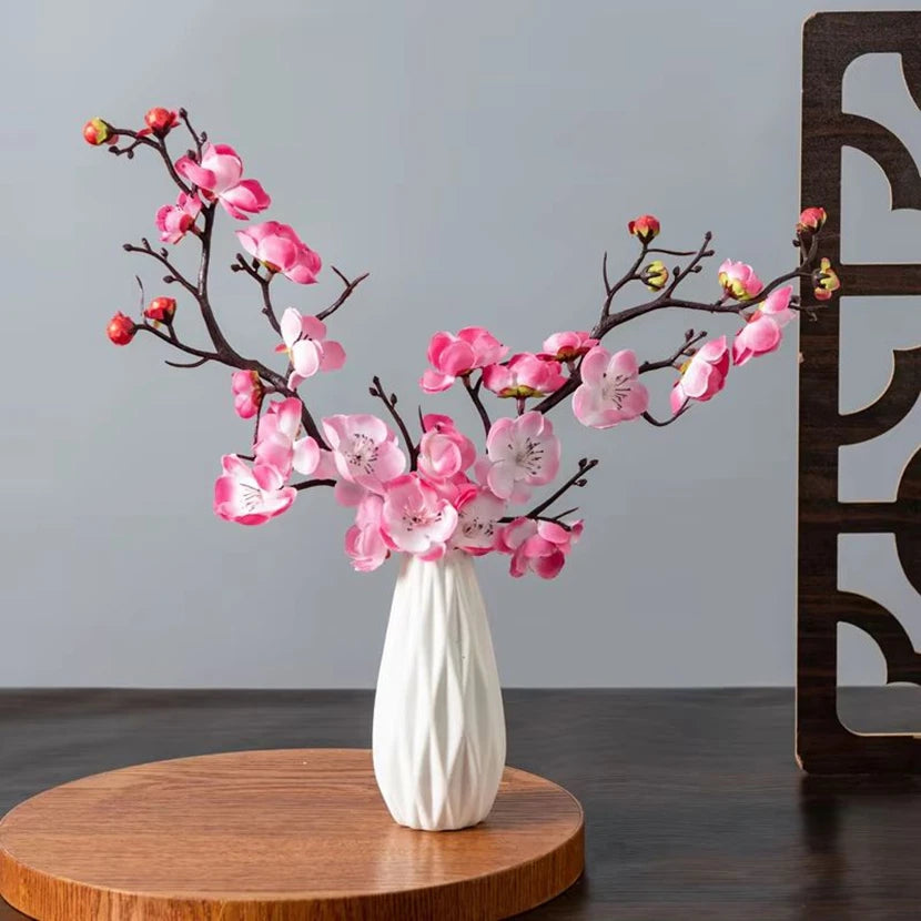 Silk Plum & Peach Branch
