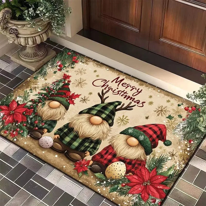 Christmas Printed Door Mat
